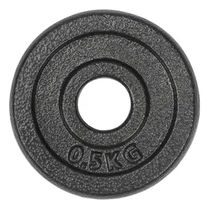 Cast Iron Weight Plates available in pairs Suitable for all standard barbells and dumbbells Ideal for home and commercial g