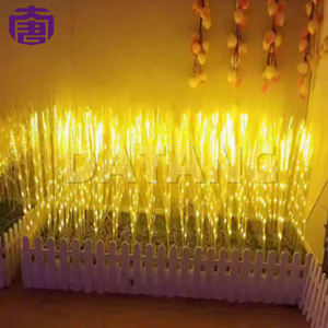 Lámparas Decorativas Solares LED para Exteriores, Impermeables IP65, con Forma de Trigo, para Iluminación de Paisajes en Navidad y Halloween - Product Image 2