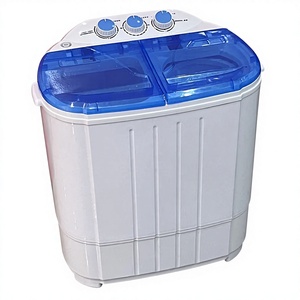 Mini <span class=keywords><strong>Lavadora</strong></span> con Secadora <span class=keywords><strong>Portátil</strong></span> <span class=keywords><strong>para</strong></span> el Hogar, Compacta, de Doble Tambor, Usa Menos Jabón y Agua, Ideal <span class=keywords><strong>para</strong></span> Dormitorios y Apartamentos - Product Image 5