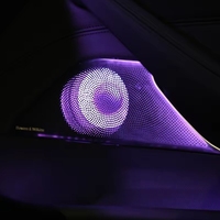 Décor de voiture Porte avant Haut-parleur Stéréo Porte milieu de gamme Haut-parleur Couverture Lumière d'ambiance pour BMW Nouvelle Série 5 G30
