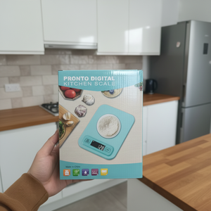 घरेलू रसोई के लिए पोर्टेबल 10 किलोग्राम छोटा डिजिटल ग्राम पैमाने पर बेकिंग बैटरी के लिए सटीक भोजन भार मंच स्केल - Product Image 5