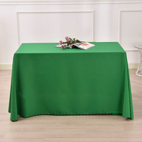 Nappe de conférence robuste en polyester 600D, infroissable, tissage uni, couleur unie, pour réunions, hôtels et événements professionnels