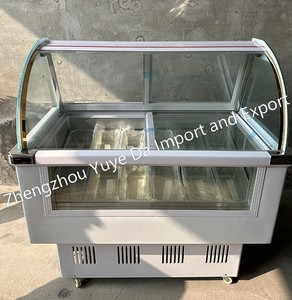Gran oferta, helado de pescado, doble puerta de cristal, pantalla <span class=keywords><strong>Flash</strong></span>, congelador rápido comercial, nevera, refrigerador, congelador para el hogar - Product Image 6