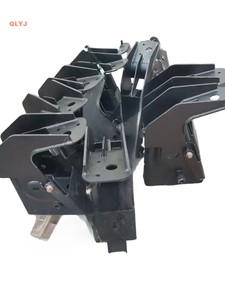 Nouveau kit de suspension pneumatique automatique à 3 essieux de qualité supérieure, fonction de levage à <span class=keywords><strong>essieu</strong></span> <span class=keywords><strong>simple</strong></span>, structure en acier durable, <span class=keywords><strong>essieu</strong></span> de remorque à frein à tambour - Product Image 3