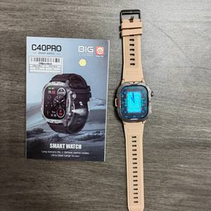 <span class=keywords><strong>Reloj</strong></span> <span class=keywords><strong>Inteligente</strong></span> para Exteriores C40 PRO, Pantalla OLED Cuadrada, Resistente al Agua, con Linterna, para <span class=keywords><strong>Hombre</strong></span> y Mujer - Product Image 4