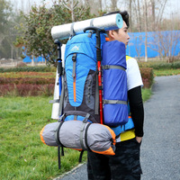 Nouveau Sac de Randonnée et d'Alpinisme Transfrontalier à Double Bretelle, Sac de Sport Imperméable 65+5L avec Bretelles Courbes, Vente en Gros