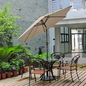 Sombrilla de jardín al aire libre 3M cuadrado colgante sombrillas compensadas jardín 10 pies Cantilever comercial Playa Sol patio sombrillas - Product Image 5