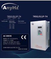 Convertisseur de fréquence VFD à prix d'usine, grande puissance, sortie 220/240V, 50 CV, variateur de fréquence VFD triphasé 380V, onduleur 220V 18KW 22KW