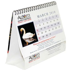 Calendario de escritorio personalizado promocional, papel espiral de pared, OEM - Product Image 4