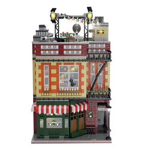 New 4638pcs Modular Building Toys The Central Perk Theory Model Educational Brick Model Toys Apartment