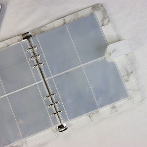 Carnets à anneaux en pierre noire pour femmes, planificateur couverture rigide a5, <span class=keywords><strong>album</strong></span> photo - Product Image 5