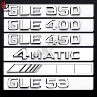 Autocollant d'emblème 3D pour coffre de voiture, pour Mercedes Benz Classe A, C, E, S, GLC, GLE, GLS