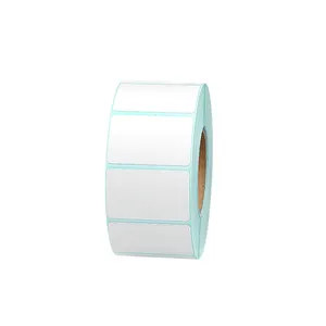 LTLL Wholesale 40*25 mm 1200 sheets BPA Free print clearly shipping stickers printer direct thermal label roll