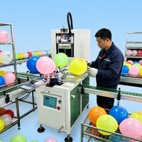 Machine d'impression sérigraphique rotative automatique pour ballons en latex monocolores, impression de cartes, logos personnalisés, 4 stations, 1000 pièces/heure, Nouveau