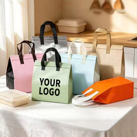 Bolsa Térmica Ecológica Reciclable de Tela No Tejida, de Gran Capacidad, Impermeable, para Transportar Alimentos Congelados y Bebidas