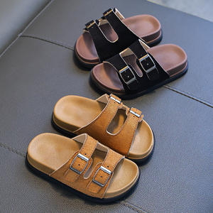 Nouvelles <span class=keywords><strong>sandales</strong></span> d'été pour enfants, unisexes, motif dessin animé, fermeture à boucle, antidérapantes, semelles souples, pour la baignade, l'extérieur, parent-enfant - Product Image 2