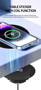 <span class=keywords><strong>Chargeur</strong></span> <span class=keywords><strong>sans</strong></span> <span class=keywords><strong>fil</strong></span> sous la table <span class=keywords><strong>Chargeur</strong></span> <span class=keywords><strong>sans</strong></span> <span class=keywords><strong>fil</strong></span> longue distance de 30mm <span class=keywords><strong>Chargeur</strong></span> <span class=keywords><strong>sans</strong></span> <span class=keywords><strong>fil</strong></span> encastré sous le comptoir - Product Image 3