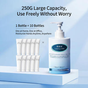 Crème pour le corps en marque privée pour peaux sèches et gercées, niacinamide, squalane, anti-gerçures, blanchissante, hydratante, crème pour les mains - Product Image 4