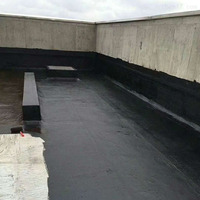 Revêtement de mastic imperméable élastomère en caoutchouc de bitume liquide de prix bon marché pour le toit