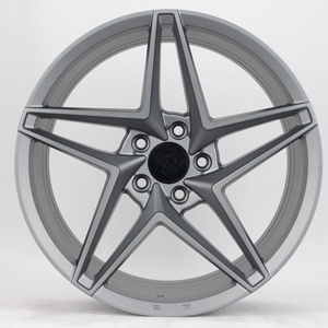 18 19 20 inch hành khách xe bánh xe với siêu bạc màu xám và bạc trắng kết thúc phù hợp cho tất cả các loại xe làm cho - Product Image 3