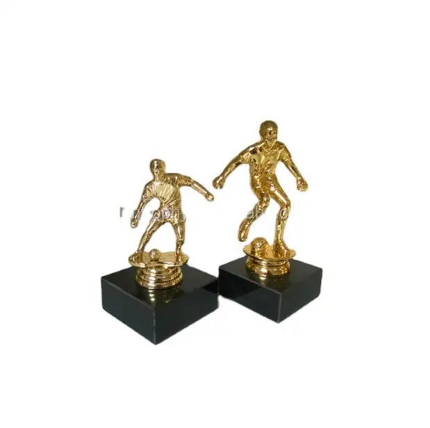 Soccer Sports Award Trophy Set - Champion Recognition Achievement Awards - For Kids & Adults