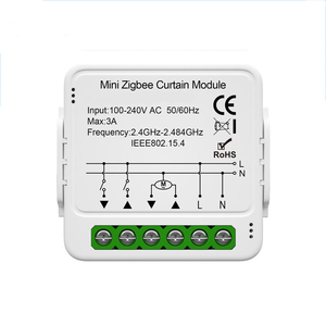 Module d'interrupteur intelligent WiFi Tuya Mini <span class=keywords><strong>pour</strong></span> moteur de <span class=keywords><strong>volet</strong></span> <span class=keywords><strong>roulant</strong></span>, compatible Google Home Alexa, contrôle à distance par application, <span class=keywords><strong>minuterie</strong></span> - Product Image 1