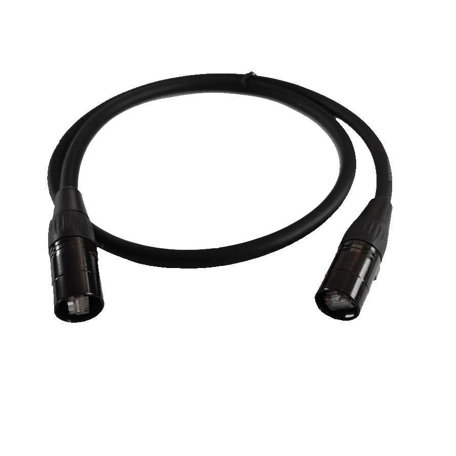 Cat5e Cat6 ethernet одноядерный с разъемами RJ45 кабель ethercon