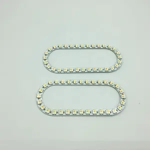 定制尺寸圆椭圆形 sk6812 rgbw 树莓 pi led PCB