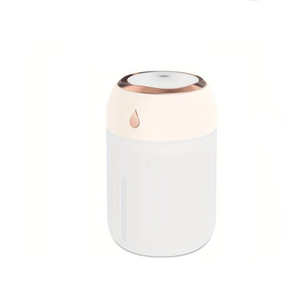 Mini humidificateur USB rose portable, humidificateur personnel de bureau à brume fraîche, fabriqué en plastique, stock américain avec livraison gratuite - Product Image 1