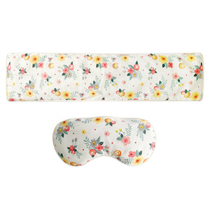 Masque pour les yeux <span class=keywords><strong>en</strong></span> coton et lin, rempli de graines de cassia et d'herbes, masque de sommeil à la lavande chauffé au micro-ondes - Product Image 1