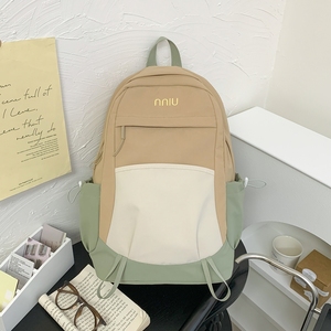 Wholesale Waterproof School <strong>Backpacks</strong> with Letter Pattern Custom Logo &amp; Design Bulk Orders Accepted-Factory Direct Supply - Product Image 1