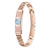 Bracelet intelligent L18, bracelet de suivi de la santé, compteur de pas, moniteur de fréquence cardiaque pour femmes