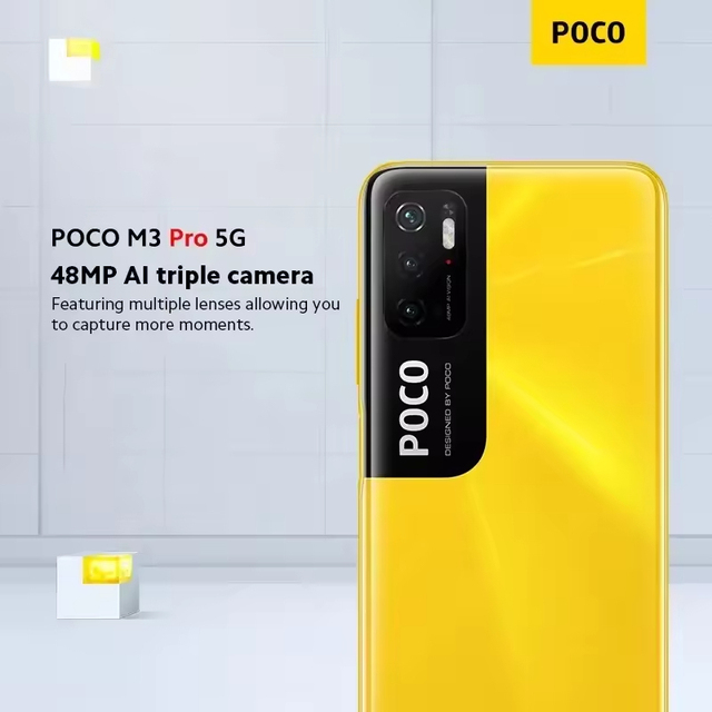 Original Telephone Android for Xiao M Po Co M3 Pro 5G Smartphone Unlocked Dual SIM Mobile Phone Wholesale 14C M4 Pro