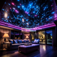 Kits de lumières étoilées en fibre optique Twinkle pour plafond, toit, ciel étoilé, sauna