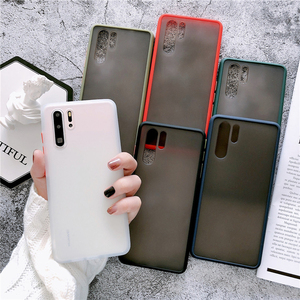 Funda de PC con Contraste de <span class=keywords><strong>Color</strong></span> Esmerilado y Tacto Suave para Huawei P70 Pro Ultra <span class=keywords><strong>Honor</strong></span> X9B X8B X9A 90 Lite Nova 12i, Funda Mate para Teléfono - Product Image 3