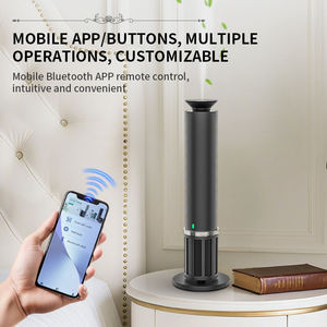 Akıllı elektrikli susuz uçucu yağlar koku yayıcı kablosuz App kontrolü akıllı alüminyum elektrikli susuz Aroma YAYICI - Product Image 3