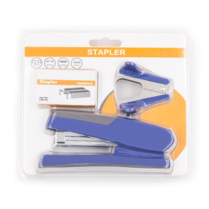 Juego <span class=keywords><strong>de</strong></span> grapadoras manuales <span class=keywords><strong>de</strong></span> alta calidad <span class=keywords><strong>para</strong></span> oficina y Escuela con 1 media tira <span class=keywords><strong>de</strong></span> plástico 1000 grapas 1 removedor <span class=keywords><strong>de</strong></span> grapas Mini Juego <span class=keywords><strong>de</strong></span> Herramientas <span class=keywords><strong>de</strong></span> oficina - Product Image 1