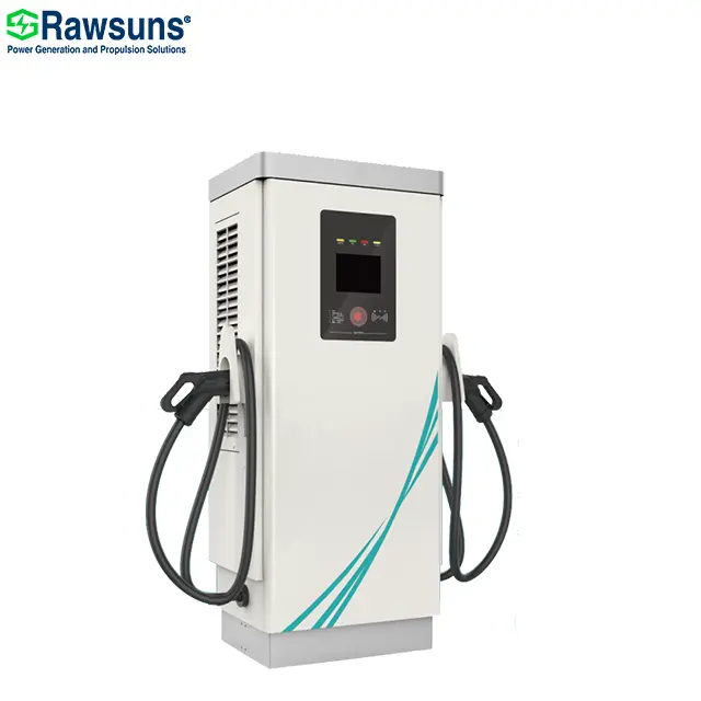 Rawsuns NEW 160kW 4 총 자동차 배터리 충전기 전기 자동차 용 DC 고속 충전 스테이션