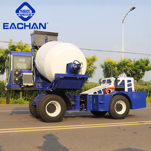 Camion malaxeur autochargeur EACHAN 4m3 à 4 roues motrices, malaxeur à béton, malaxeur à béton pour travaux publics - Product Image 4