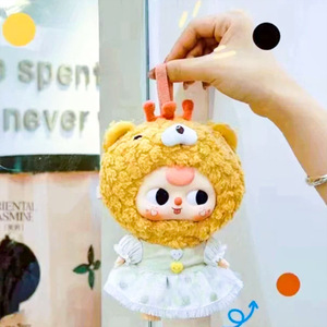 Porte-clés en peluche pour enfants de 2 à 4 ans, thème contes de fées, animaux en peluche doux, coffret cadeau de 8 pièces par boîte - Product Image 4