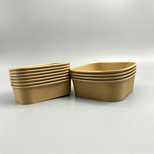 Offre Spéciale : Bols en Papier Enduit de PE, Personnalisables avec Logo, Qualité Alimentaire, Jetables, pour la Restauration Collective (Fabricant OEM) - Product Image 6