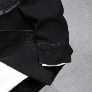 Cappotto Invernale Taglie Forti Giacca di Jeans Oversize con Lavaggio Acido Elasticizzato - Product Image 4