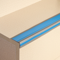Bande de protection d'escalier en alliage d'aluminium et PVC pour l'extérieur des hôpitaux