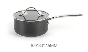 Ensemble d'ustensiles de cuisine antiadhésifs, 6 pièces, casseroles et poêles de cuisine, en aluminium personnalisé - Product Image 3