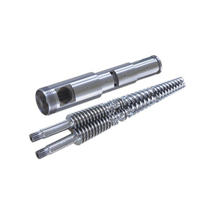 Barillet conique à double vis 92-188 pour machine extrudeuse de plastique - Product Image 3
