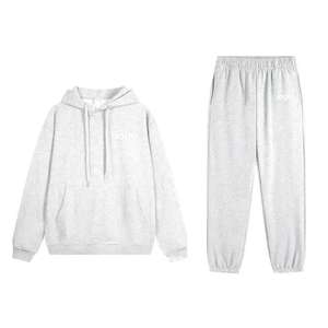 Conjunto Deportivo Unisex de 2 Piezas, Sudadera con Capucha de Manga Larga, Pantalones Jogger, Sudadera Extra Grande Bordada con Estampado Personalizado - Product Image 4