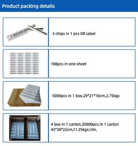 Anti hırsızlık 58kHz güvenlik etiketi barkod EAS etiket EAS AM <span class=keywords><strong>DR</strong></span> etiketi etiketleri kozmetik mağazaları - Product Image 5