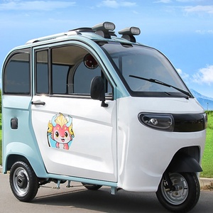 Tricycles électriques Pedicab entièrement fermés 1500W 3000W Taxi <span class=keywords><strong>Remorque</strong></span> Tricycle électrique <span class=keywords><strong>Moto</strong></span> - Product Image 2
