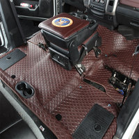 Kunden spezifisches 360 Soft Full Coverage Echt leder Auto Pickup Pad für Dodge Ram 2014-2024