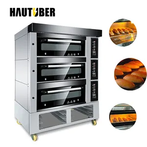 Bestselling High Quality High Yield Industrial Commercial Deck Oven with Steam for Baking